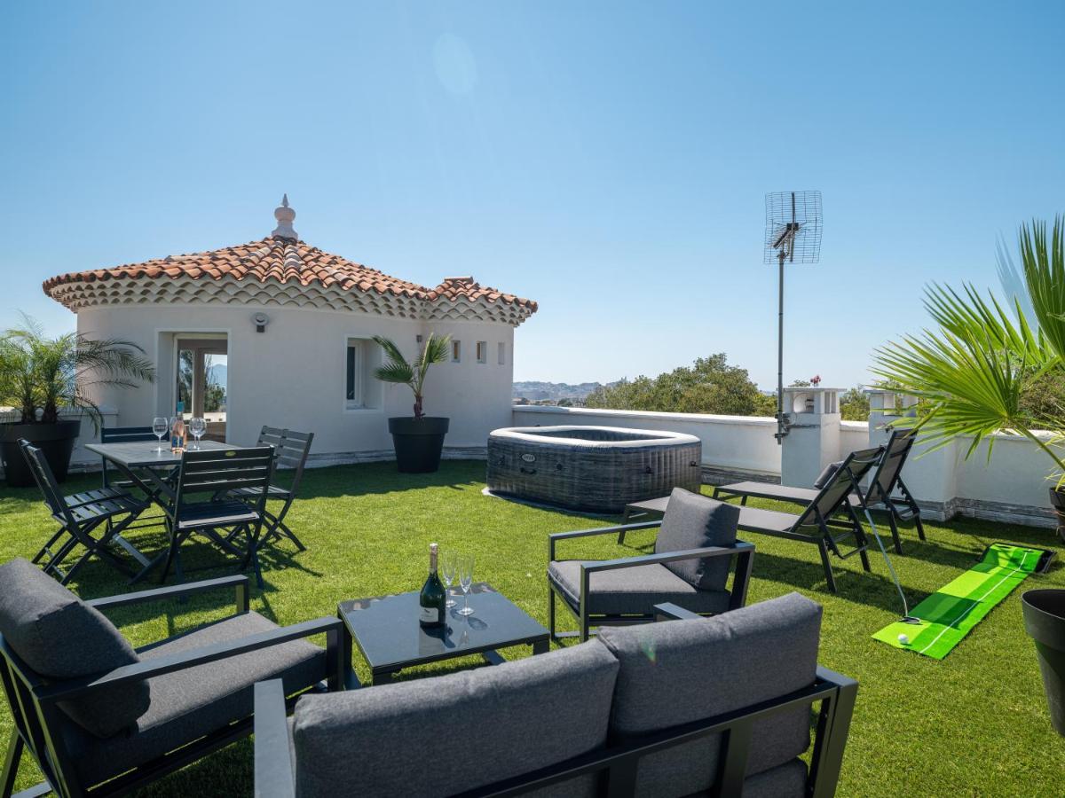 Appartement La Bastide De Saint Barnabe - Jacuzzi Terrasse Clim Wifi Parking Petanque à Marseille Extérieur photo