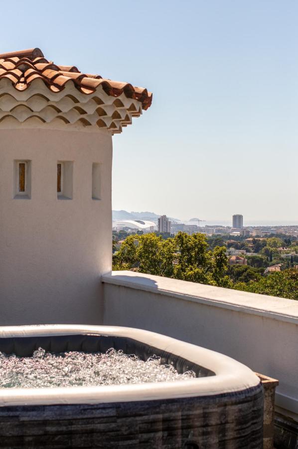 Appartement La Bastide De Saint Barnabe - Jacuzzi Terrasse Clim Wifi Parking Petanque à Marseille Extérieur photo